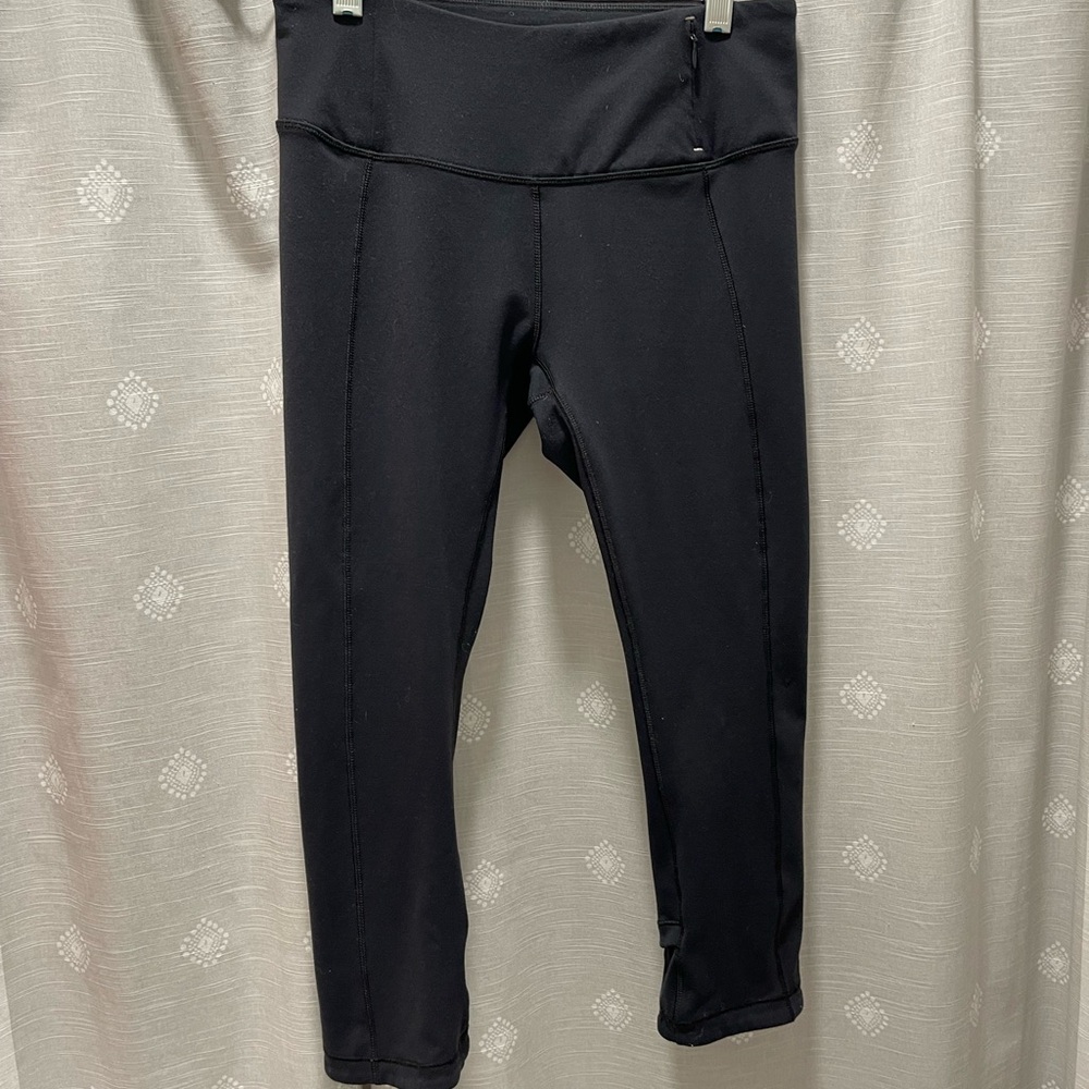Black Crop Leggings